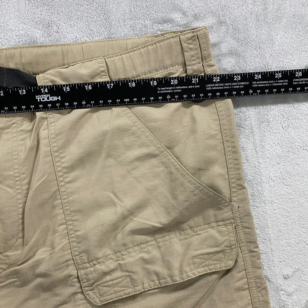 The North Face Paramount Peak Convertible Cargo Pants Mens XL Dune Beige Hiking